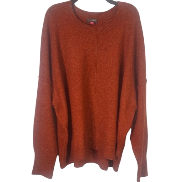 Vince Camuto Indigo Rust Crewneck Sweater XXL WOMENS Rustic Winter Wear - Picture 1 of 6
